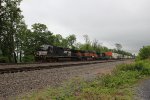 NS 9947 leads train 25G west at Cove PA